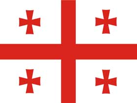 Флаг Грузии. Фото www.krugosvet.ru (с)