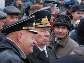 Офицеры на митинге. Фото: Анастасия Петрова, Собкор®ru Офицеры на митинге. Фото: Анастасия Петрова, Собкор®ru