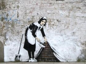 Граффити Бэнкси. Фото: sunseven.ru Граффити Бэнкси. Фото: sunseven.ru