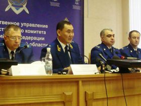 Пресс-конференция СУ СКР в Волгограде. Фото Степана Егорова, Каспаров.Ru Пресс-конференция СУ СКР в Волгограде. Фото Степана Егорова, Каспаров.Ru