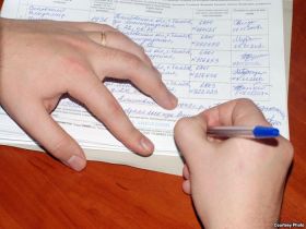 Подписной лист на выборах президента. Фото с сайта: mk.ru Подписной лист на выборах президента. Фото с сайта: mk.ru