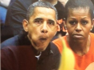 Обама с бананом - коллаж (twitter) Обама с бананом - коллаж (twitter)