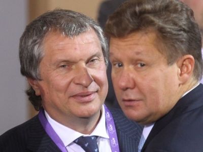 Игорь Сечи и Алексей Миллер. Фото: Global Look Press Игорь Сечи и Алексей Миллер. Фото: Global Look Press