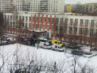 Школа № 263 в день стрельбы. Фото: pravda-tv.ru Школа № 263 в день стрельбы. Фото: pravda-tv.ru