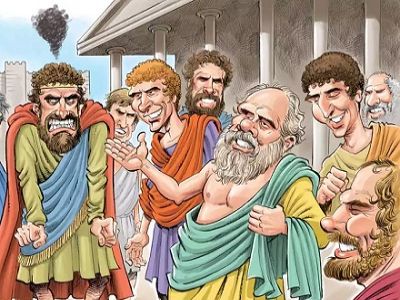 Сократ и оппонент. Источник - http://ns2.girlfight.ru/ Сократ и оппонент. Источник - http://ns2.girlfight.ru/