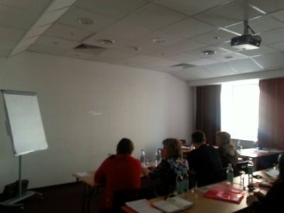 Лекторы Комитета против пыток на занятии. Фото: Святослав Хроменков Лекторы Комитета против пыток на занятии. Фото: Святослав Хроменков