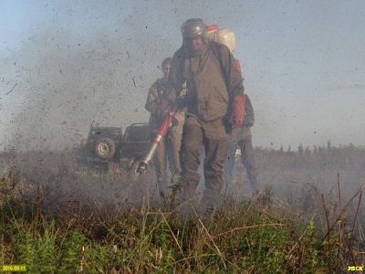 Тушение пожара в Краснодарском крае, 11.9.16. Фото twitter.com/ewnc_org Тушение пожара в Краснодарском крае, 11.9.16. Фото twitter.com/ewnc_org