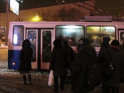 Московский троллейбус, зима 2016. Фото sapojnik.livejournal.com Московский троллейбус, зима 2016. Фото sapojnik.livejournal.com