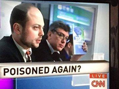 Владимир Кара-Мурза. Фото: CNN Владимир Кара-Мурза. Фото: CNN