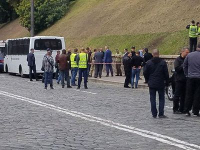 Место взрыва в Киеве. Фото: hromadske.ua Место взрыва в Киеве. Фото: hromadske.ua