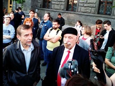 Акция в поддержку заключенных дела "Сети" и "Нового Величия"