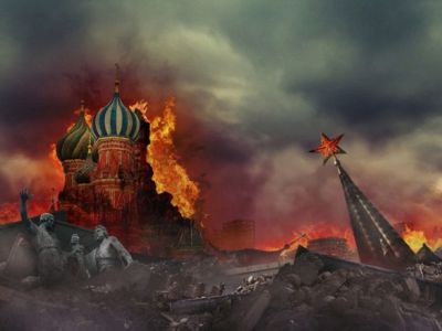 Москва постъядерная (проект "Конец вечности"). Иллюстрация: mirfactov.com Москва постъядерная (проект "Конец вечности"). Иллюстрация: mirfactov.com