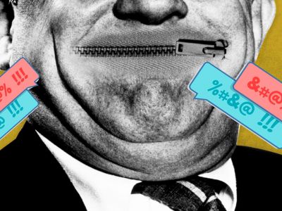 Цензура. Коллаж: thedailybeast.com Цензура. Коллаж: thedailybeast.com