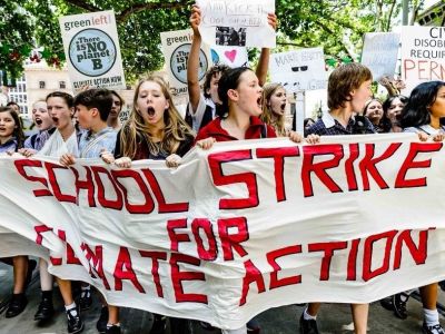 Школьная забастовка сторонников Греты Тунберг. Фото: www.earthisland.org Школьная забастовка сторонников Греты Тунберг. Фото: www.earthisland.org
