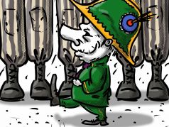 Путинская армия. Карикатура А.Петренко: t.me/PetrenkoAndryi