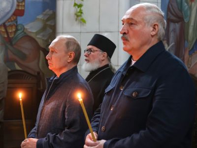 Владимир Путин и Александр Лукашенко на о. Валаам, 24.07.23. Фото: kremlin.ru Владимир Путин и Александр Лукашенко на о. Валаам, 24.07.23. Фото: kremlin.ru