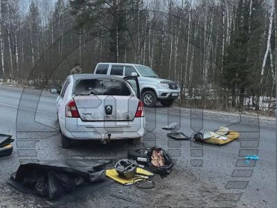 Автомобиль террористов из "Крокуса" Автомобиль террористов из "Крокуса"