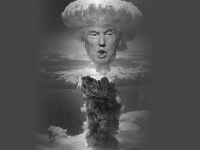 Термоядерный Трамп. Иллюстрация: rusmonitor.com
