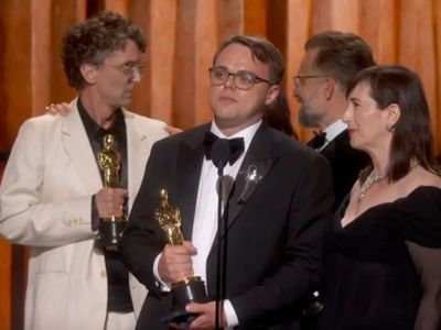 Павел Таланкин со статуэткой Оскара. Фото: storage.googleapis.com